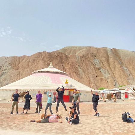 Kaoshan Tent Zhangye Buitenkant foto