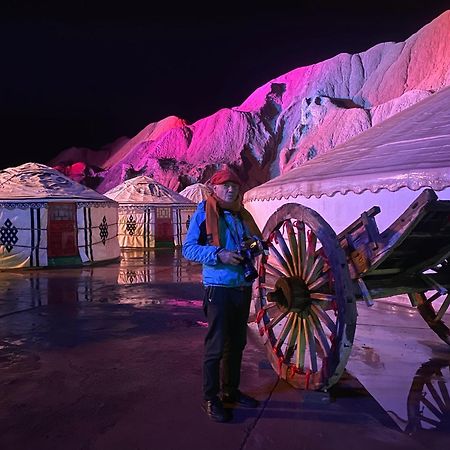 Kaoshan Tent Zhangye Buitenkant foto
