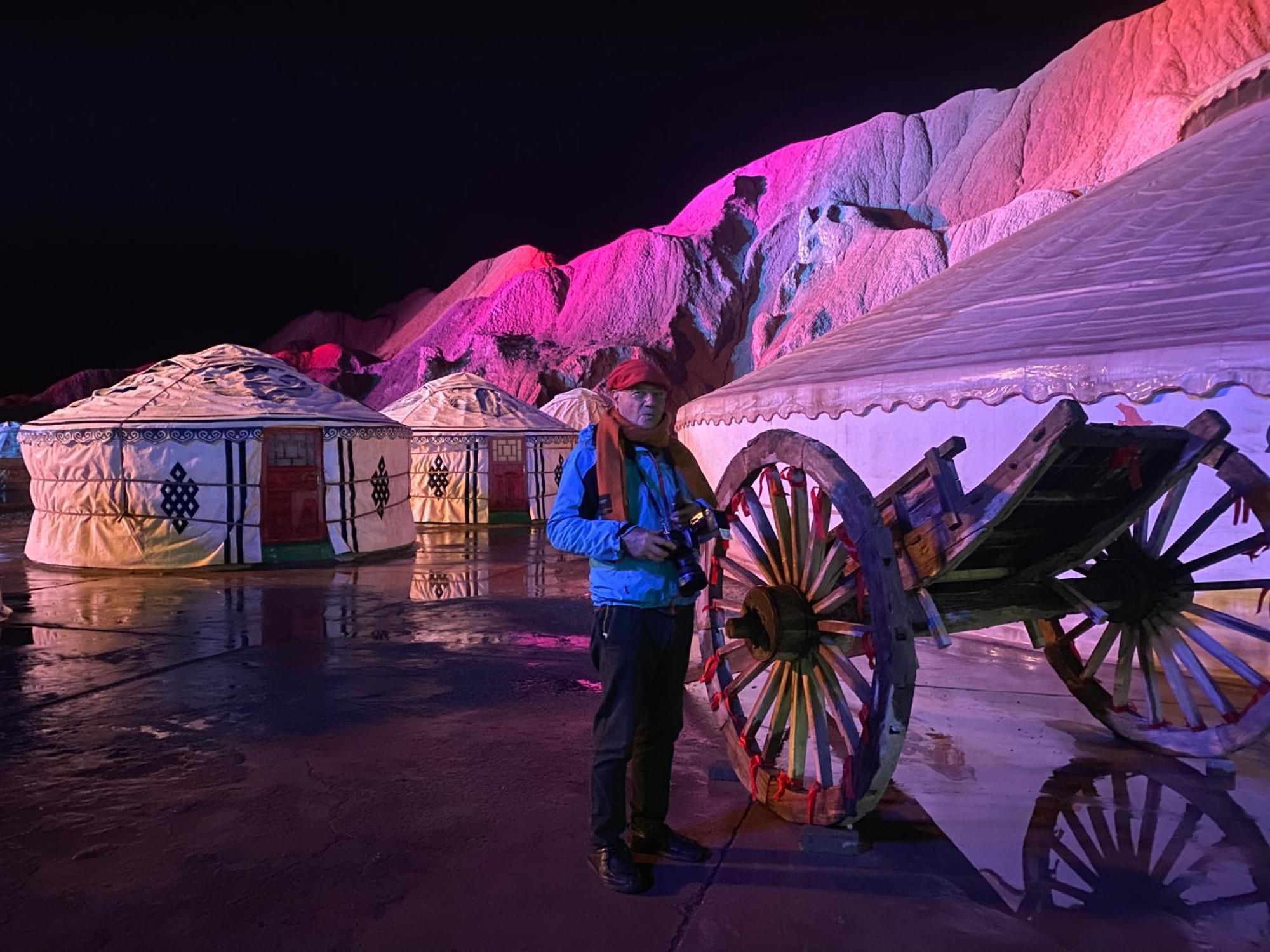 Kaoshan Tent Zhangye Buitenkant foto