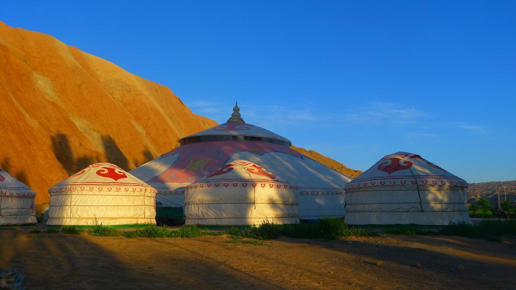 Kaoshan Tent Zhangye Buitenkant foto