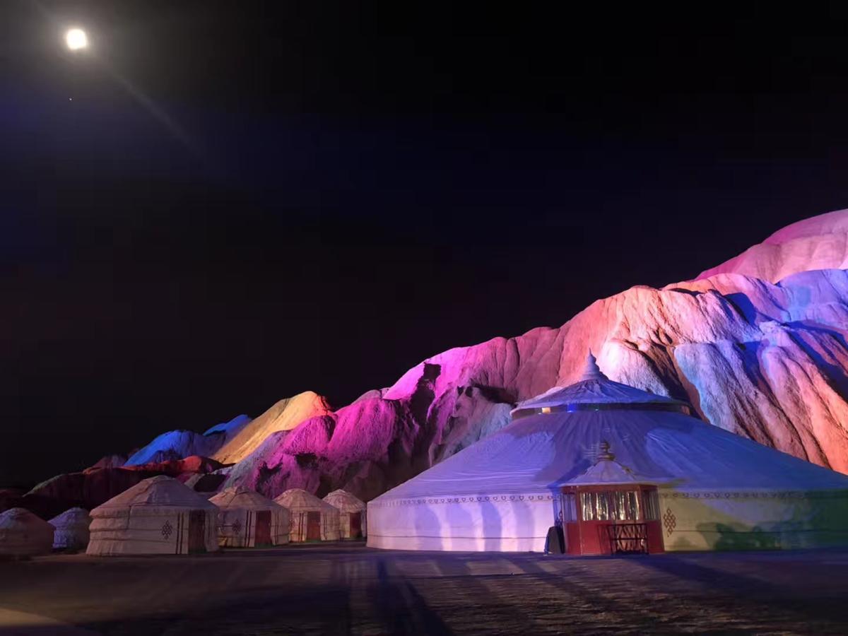 Kaoshan Tent Zhangye Buitenkant foto